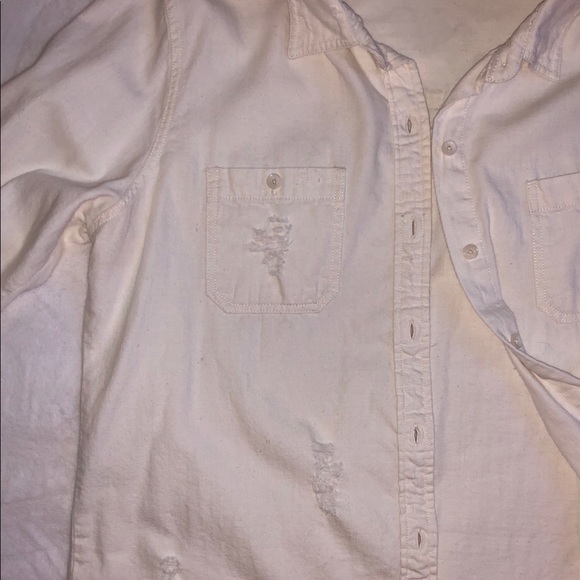 Distressed button down - Picture 3 of 6